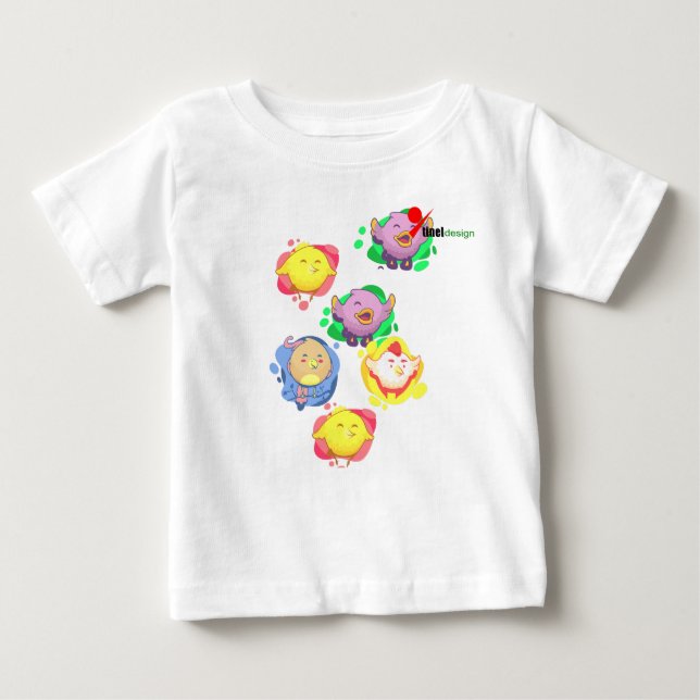 Little Birds Baby T - Shirt (Vorderseite)