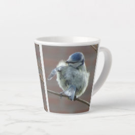 Little Birds Collage Latte Tasse