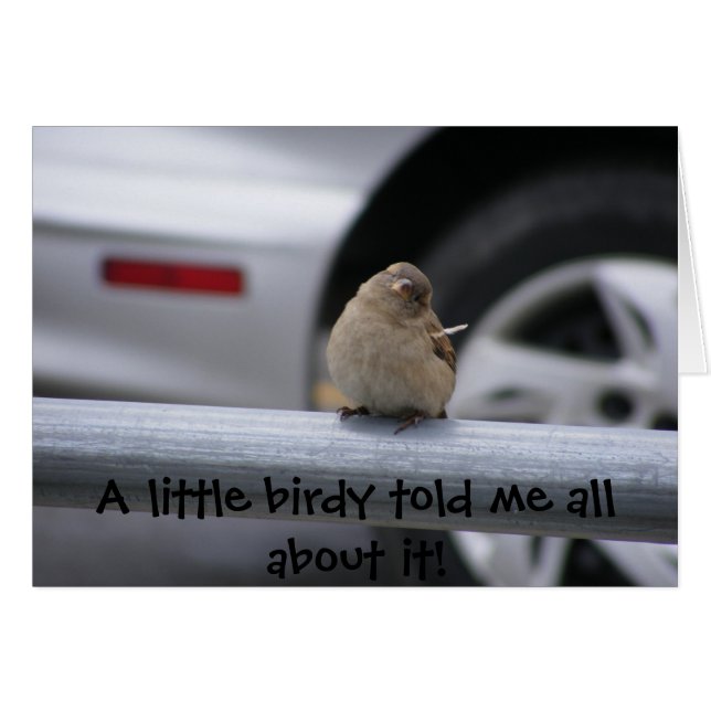 Little Birdy (Anpassbar) (Vorderseite (Horizontal))