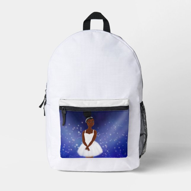 Little Black Ballerina Rucksack (Vorderseite)