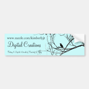 Little Black Bird Autoaufkleber