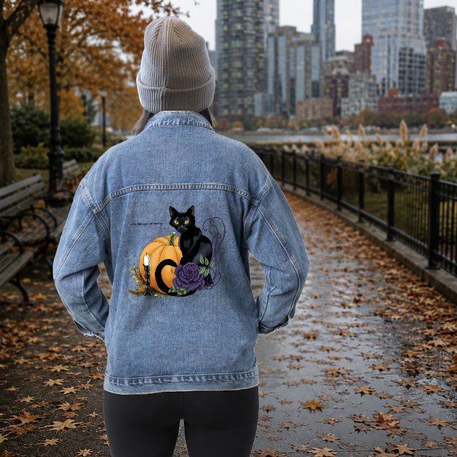 Little Black Cat Jeansjacke (Von Creator hochgeladen)