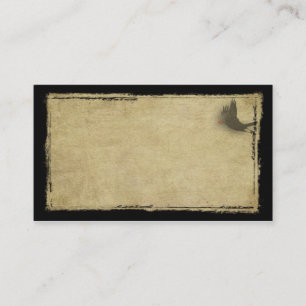 Little Black Crow- Prim Biz Cards Visitenkarte