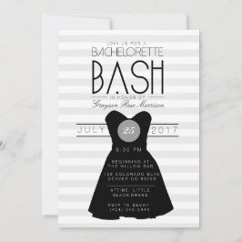 Little Black Dress Bachelorette Bash | PARTY Einladung
