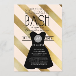 Little Black Dress Bachelorette Bash | PARTY Einladung