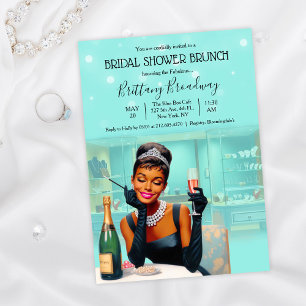 Little Black Dress Bride & Co Glam Brautparty Einladung