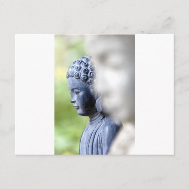 Little Blue Buddha Postkarte (Vorderseite)