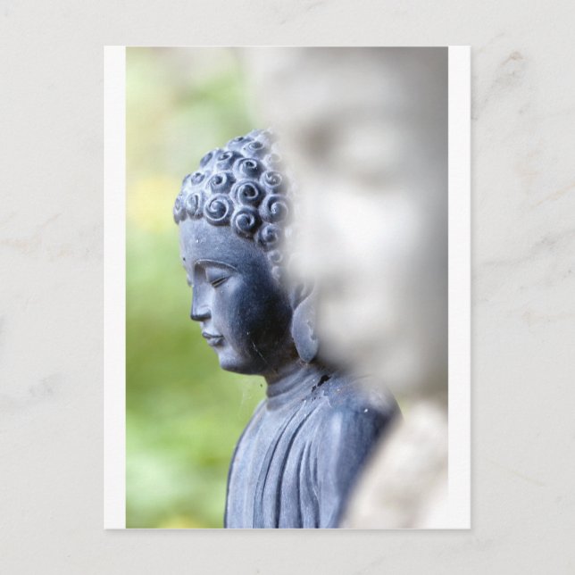 Little Blue Buddha Postkarte (Vorderseite)