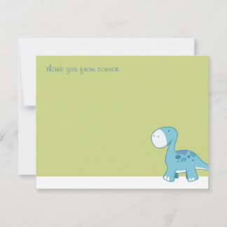 Little Blue Diplodocus | Notizkarten, die wir Ihne Mitteilungskarte