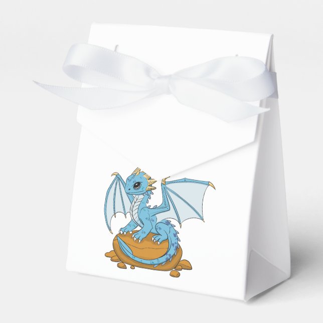 Little Blue Dragon Geschenkschachtel (Vorderseite)