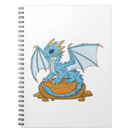 Little Blue Dragon Notizblock