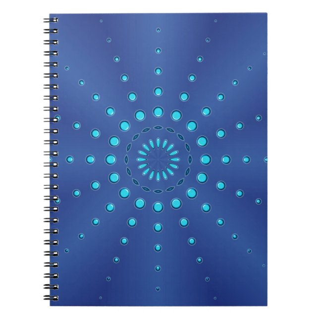 Little Blue Jewels Notizblock (Vorderseite)
