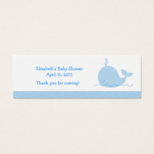 Little Blue Whale Dusche / Geburtstags-Bevorzugung