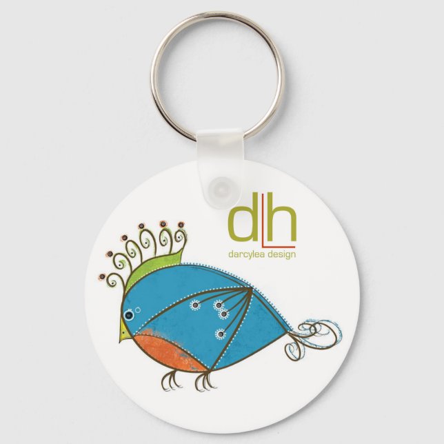 Little Bluebird Schlüsselanhänger (Vorderseite)