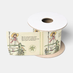 Little Bo-Peep: Klassische Kate Greenaway-Kinderst Satinband