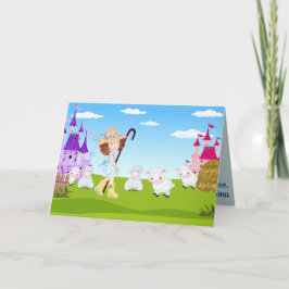 Little Bo Peep New Fun Kids Fab Phantastisch Karte