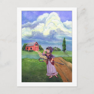 Little Bo Peep Postcard Postkarte