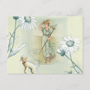 Little Bo Peep Postkarte