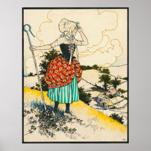 Little Bo Peep von St. George und Dragon Poster