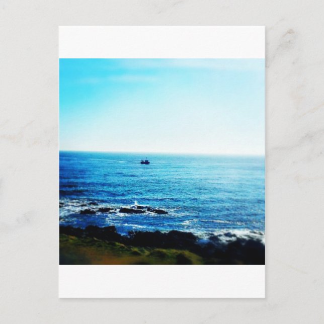Little Boat Postkarte (Vorderseite)