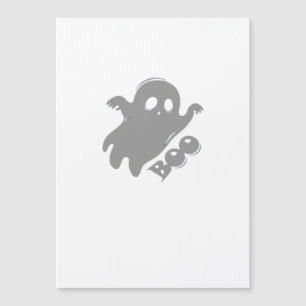 Little Boo Aesthetic Simple Magnetkarte