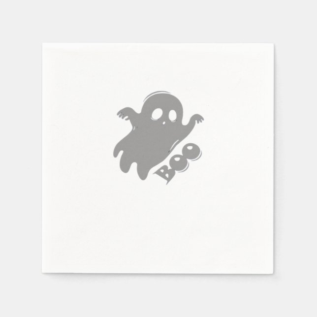 Little Boo Aesthetic Simple Serviette (Vorderseite)