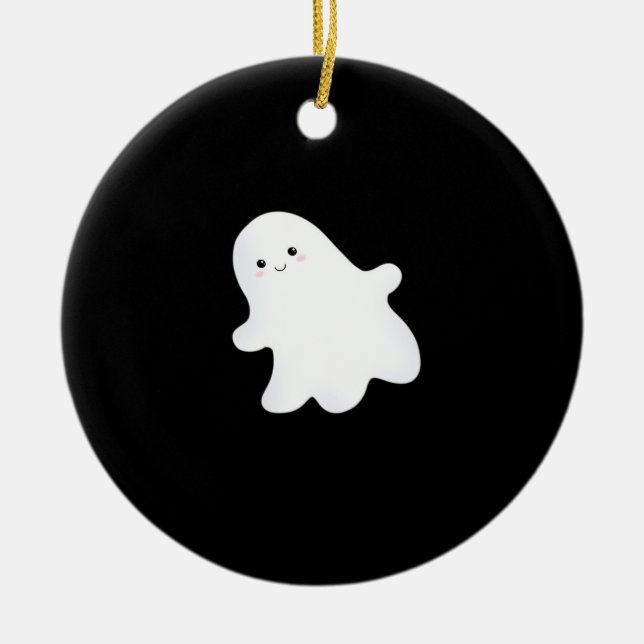 Little Boo Ästhetik Cool Keramik Ornament (Vorne)