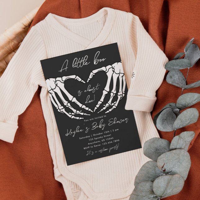 Little Boo Baby Dusche Einladung (Von Creator hochgeladen)