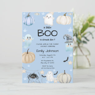 Little Boo Baby Dusche   Niedlich Halloween Einladung