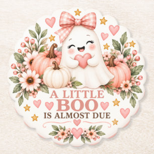 Little Boo Baby Shower Untersetzer