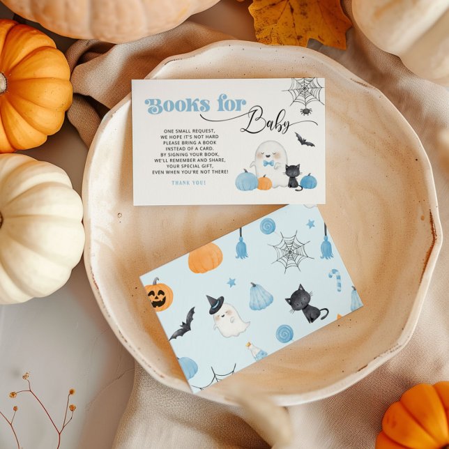 Little Boo blue Books for baby ticket Begleitkarte (Von Creator hochgeladen)