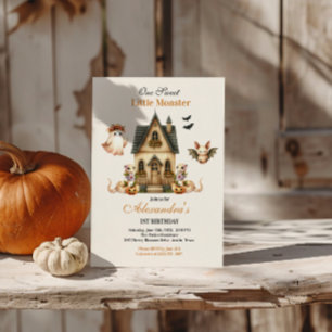 Little Boo Boho Birthday Bash Einladung