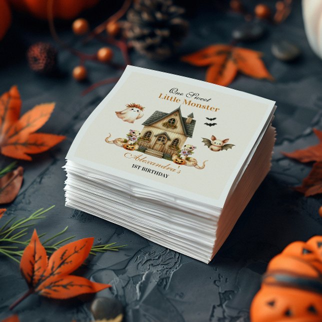 Little Boo Boho Birthday Bash Serviette (Von Creator hochgeladen)