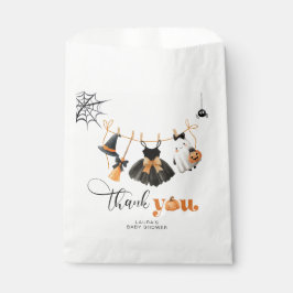 Little Boo Clothesline Baby Dusche danke Karte Geschenktütchen