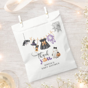Little Boo Clothesline Babydusche Vielen Dank Geschenktütchen