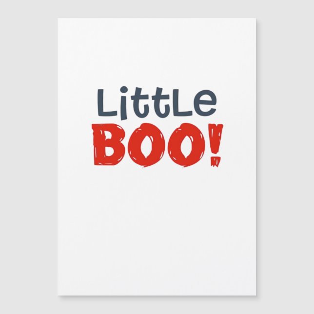 Little Boo Creative Lässig Magnetkarte (Vorderseite)