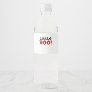 Little Boo Creative Lässig Wasserflaschenetikett