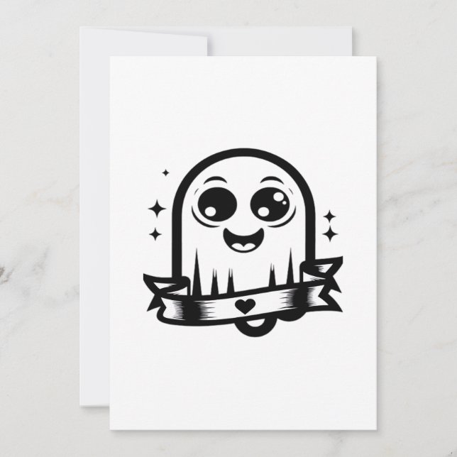 Little Boo Creative Style Feiertagskarte (Vorderseite)