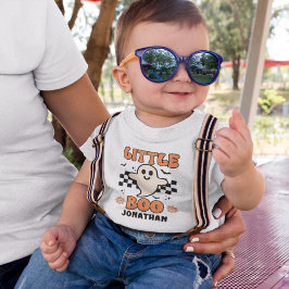 Little Boo, Cute Halloween Baby T-shirt