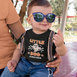 Little Boo, Cute Halloween Baby T-shirt