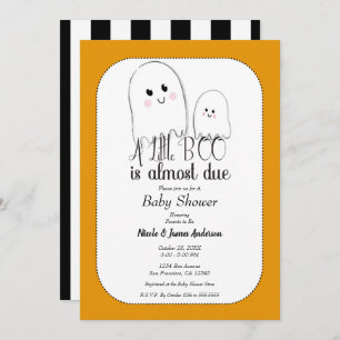 Little BOO Due Halloween Ghost Baby Dusche Einladung