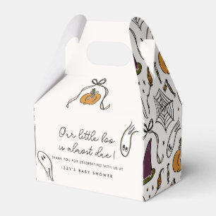 Little Boo fast due Halloween Baby Dusche Geschenkschachtel