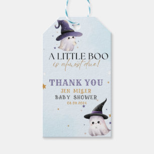 Little Boo fast gebührend Baby Dusche Gefallen Geschenkanhänger
