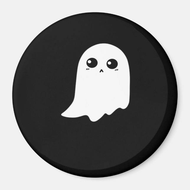 Little Boo Funny Meme Magnet (Vorne)