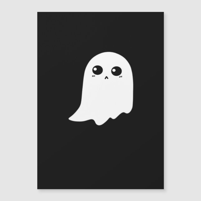 Little Boo Funny Meme Magnetkarte (Vorderseite)