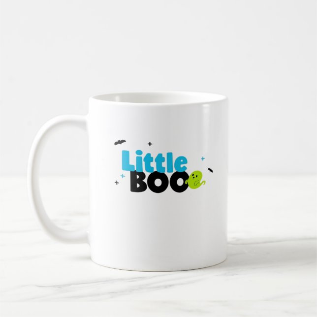 Little Boo Funny Retro Kaffeetasse (Links)