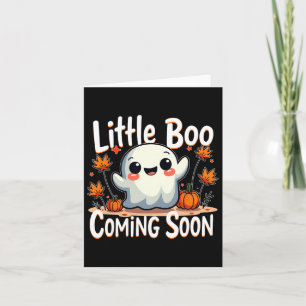 Little Boo Funny und Niedliche Halloween Schwanger Karte