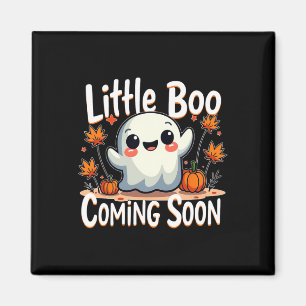 Little Boo Funny und Niedliche Halloween Schwanger Magnet
