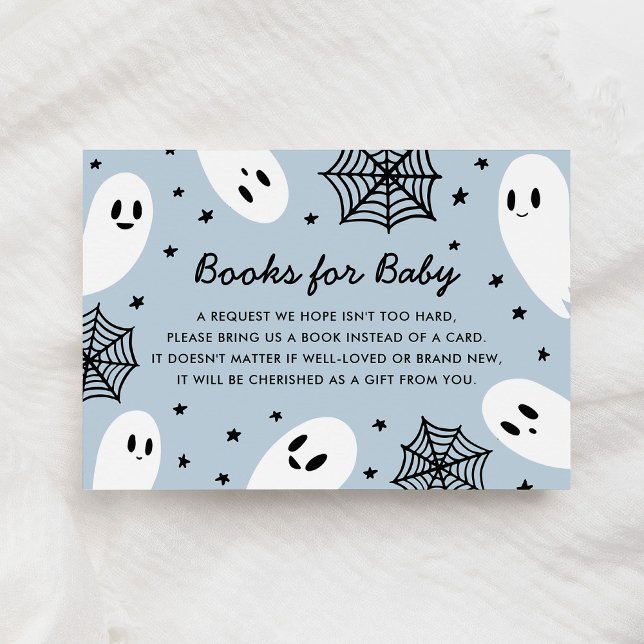 Little Boo Ghost Baby Shower Books für Baby Begleitkarte (Von Creator hochgeladen)