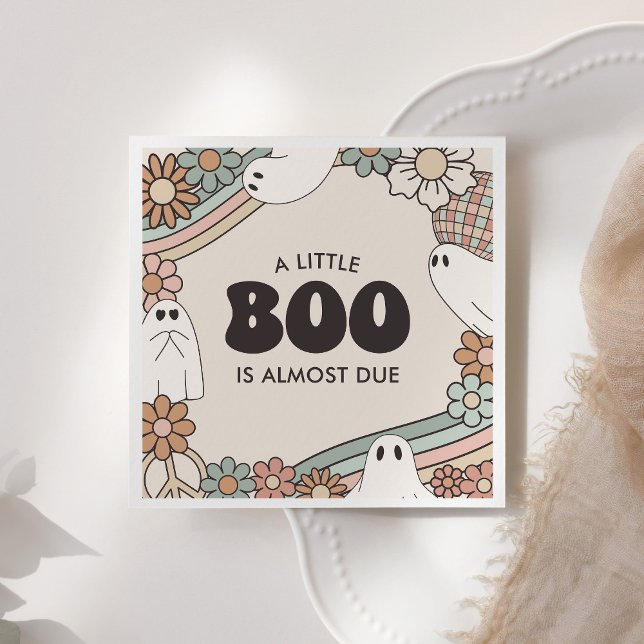 Little Boo Ghost Halloween Kinderdusche Serviette (Von Creator hochgeladen)